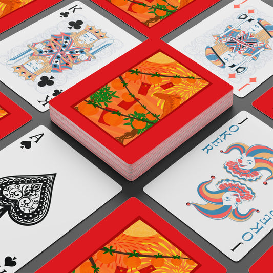 Lunar New Year Fire Horse Playing Cards