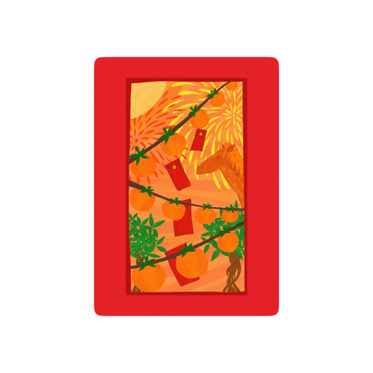 Lunar New Year Fire Horse Playing Cards